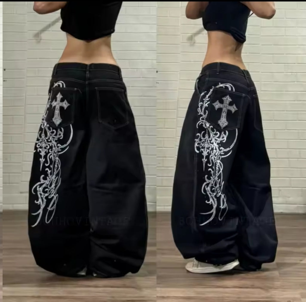 Pantalón estilo baquero