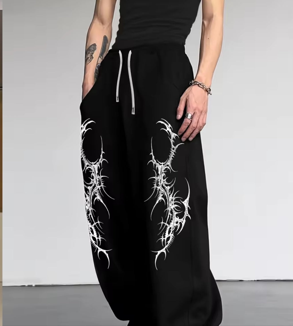 Pantalón casual estampado