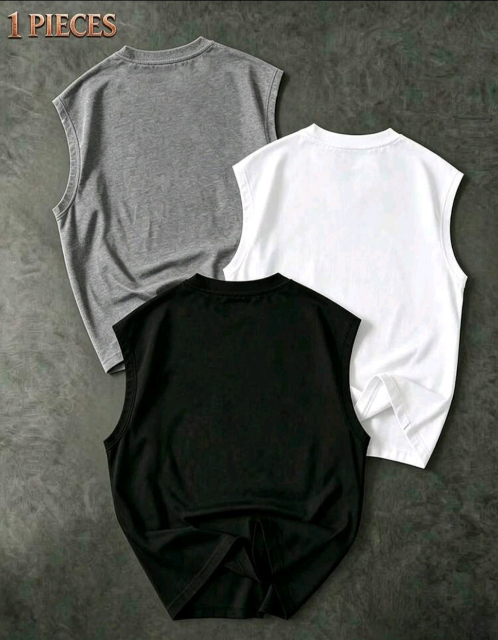 Sport MetroGents Camiseta sin mangas para hombre