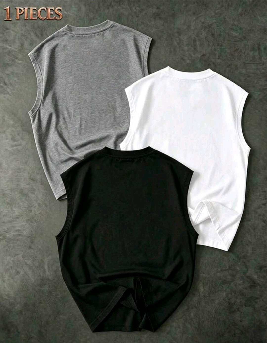 Sport MetroGents Camiseta sin mangas para hombre