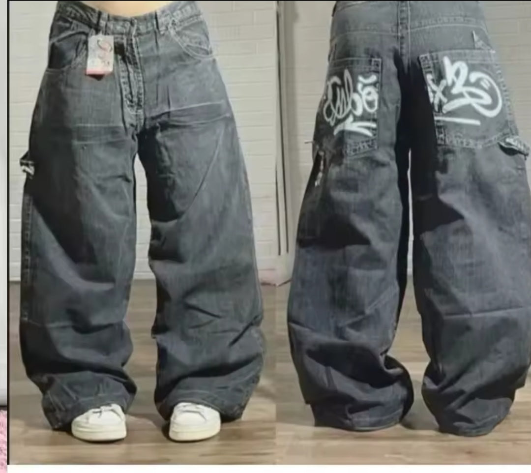 Pantalón estilo baquero