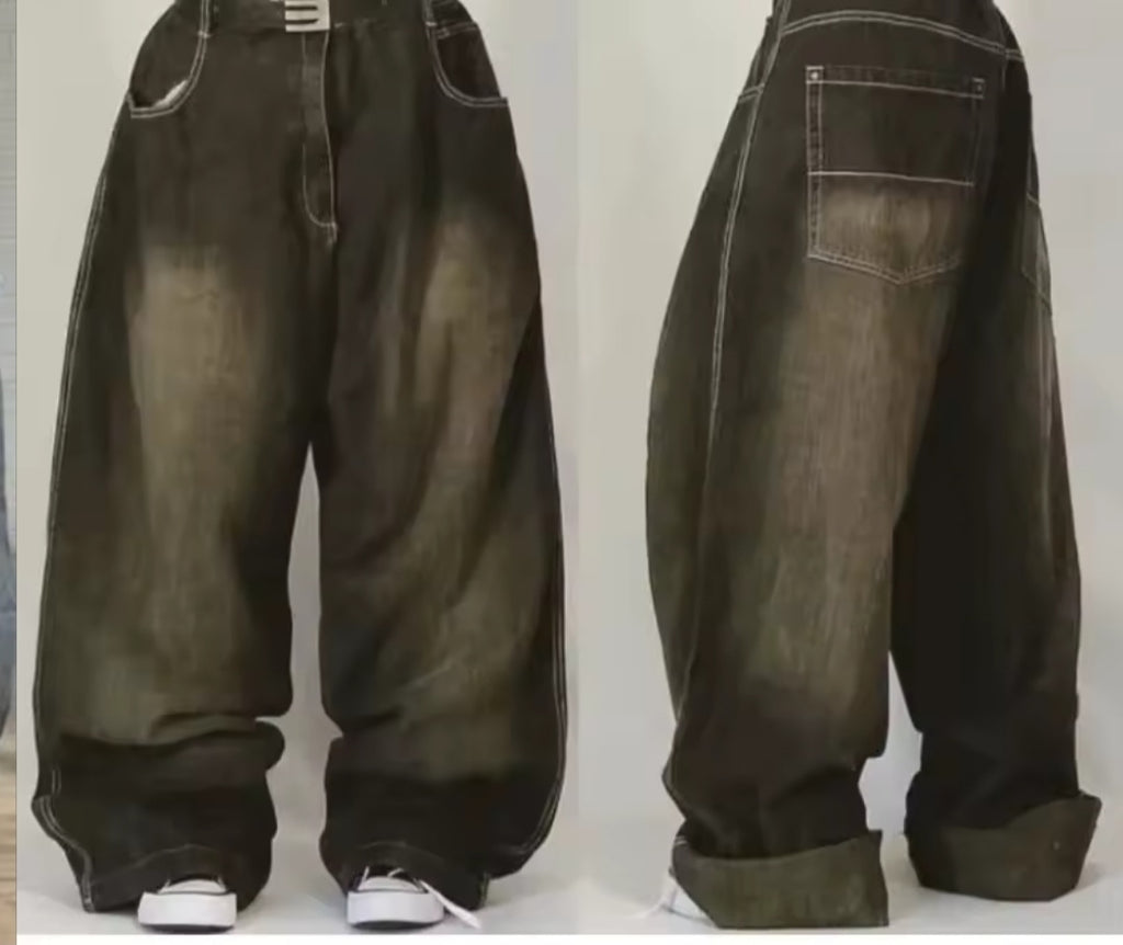 Pantalón estilo baquero