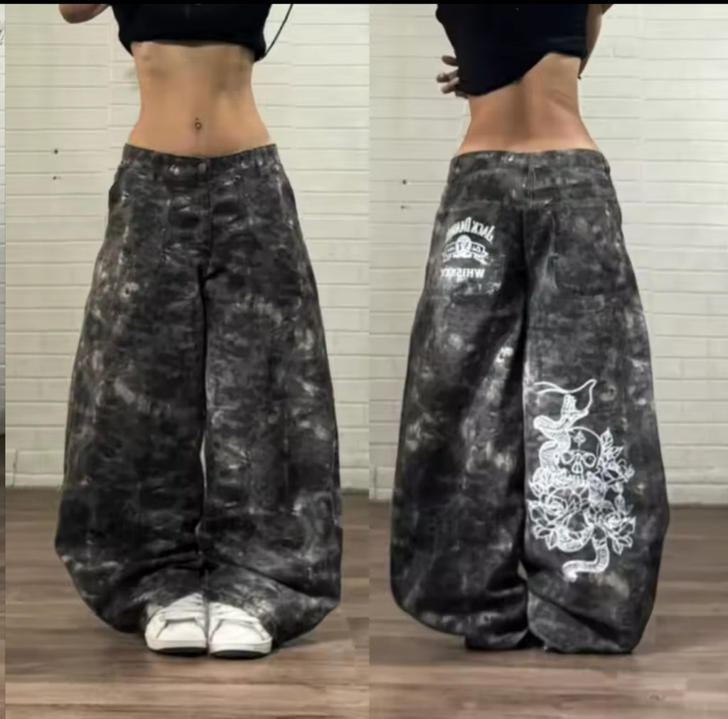 Pantalón estilo baquero