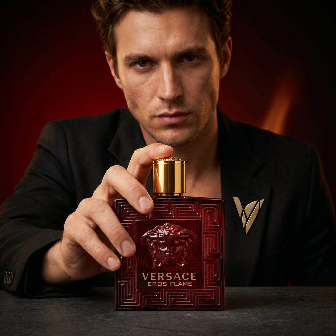 Versace Eros Flame EDP 🔴🔥 Pasión en Estado Puro