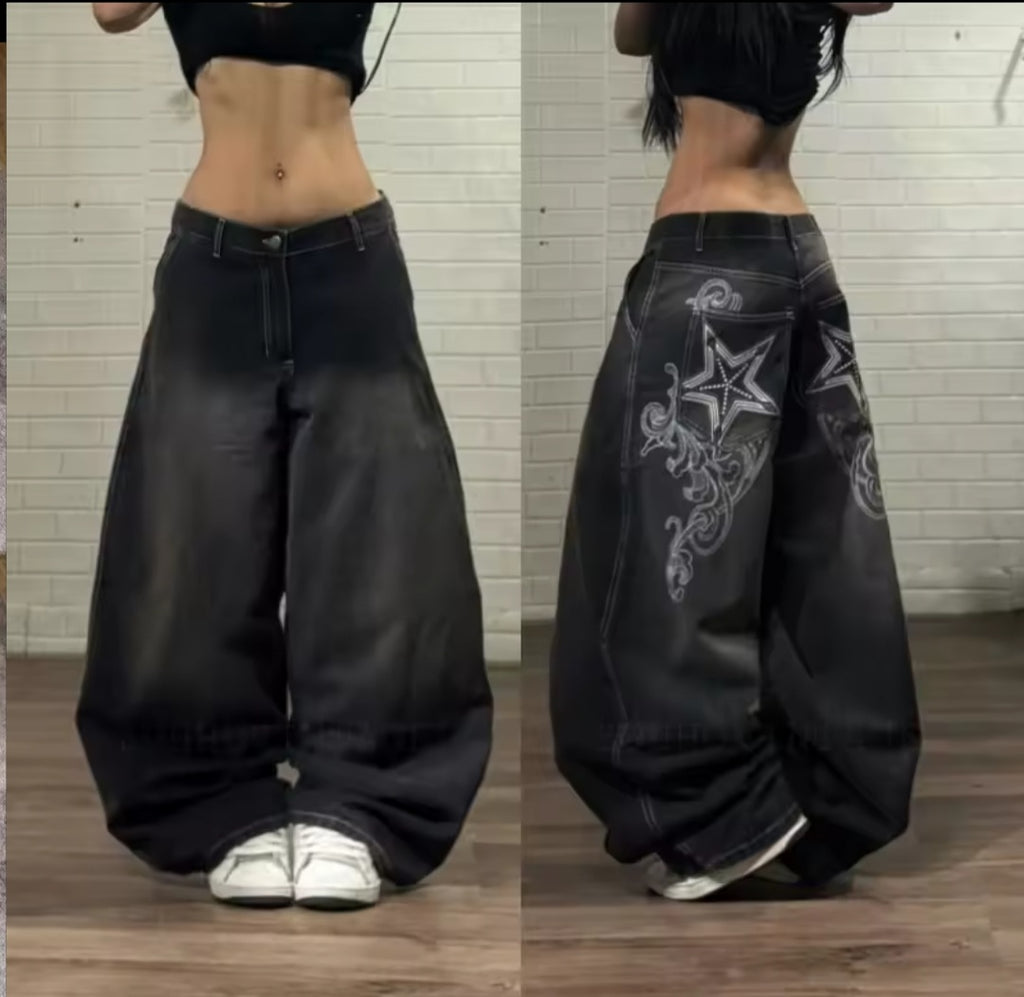 Pantalón estilo baquero