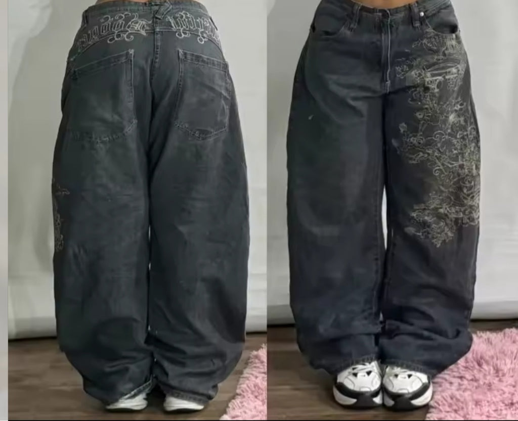 Pantalón estilo baquero