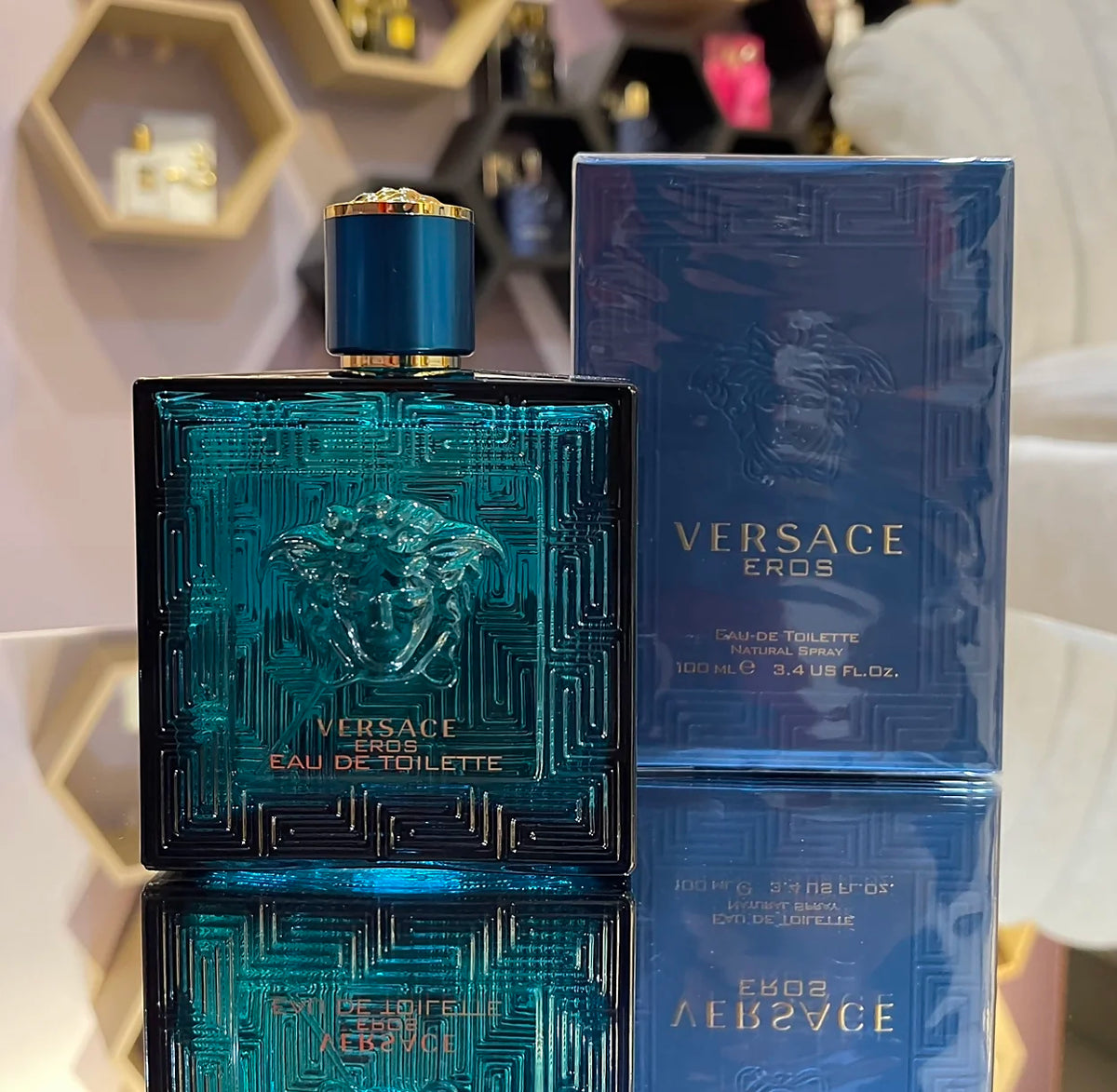 Versace Eros EDT 100ml 💙 El Perfume del Dios Griego
