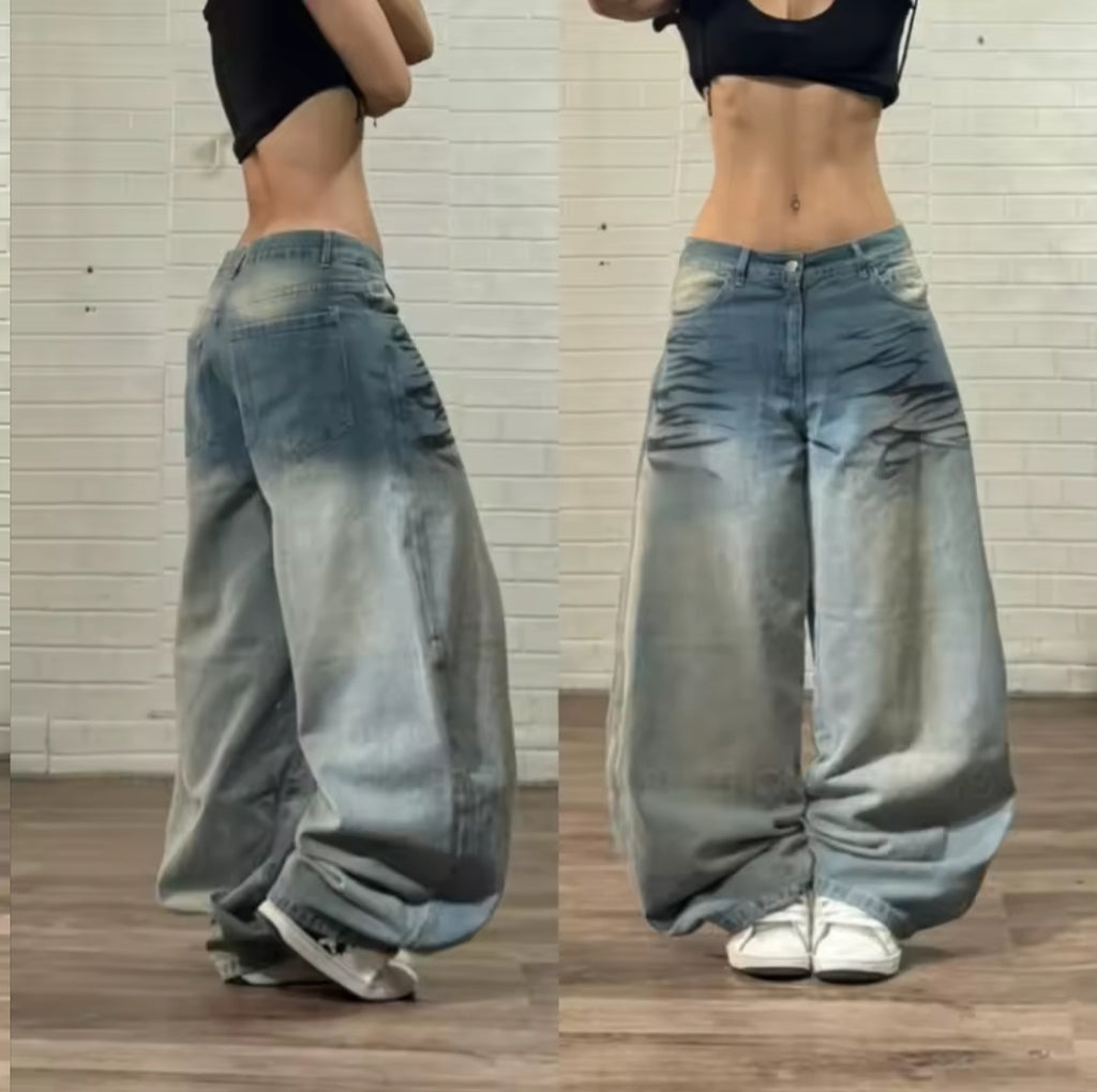 Pantalón estilo baquero