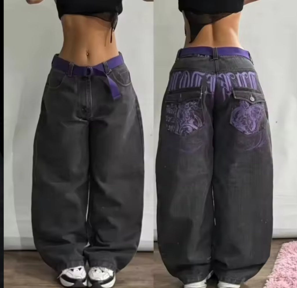 Pantalón estilo baquero
