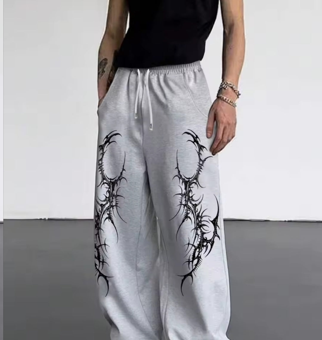 Pantalón casual estampado
