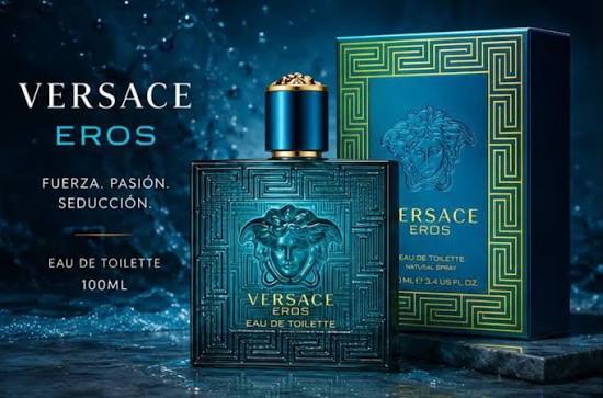 Versace Eros EDT 100ml 💙 El Perfume del Dios Griego